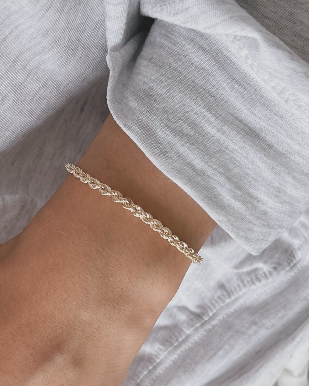 할로우3mm로프 목걸이